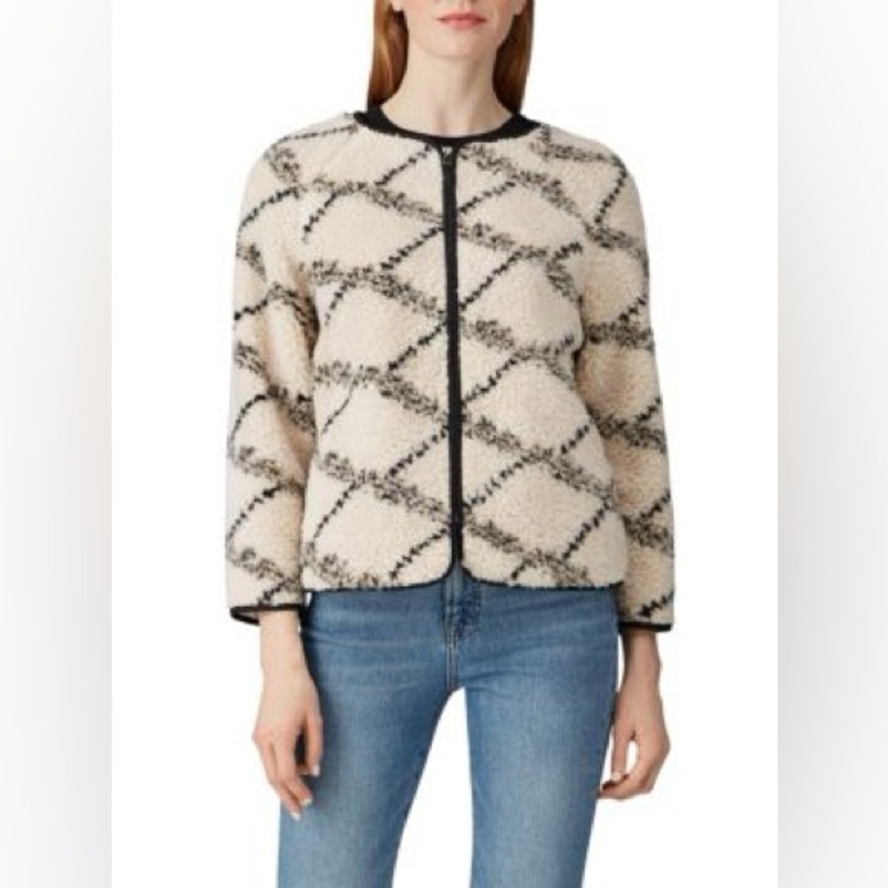 Joie Suzana Faux Shearling Jacket Sz XS